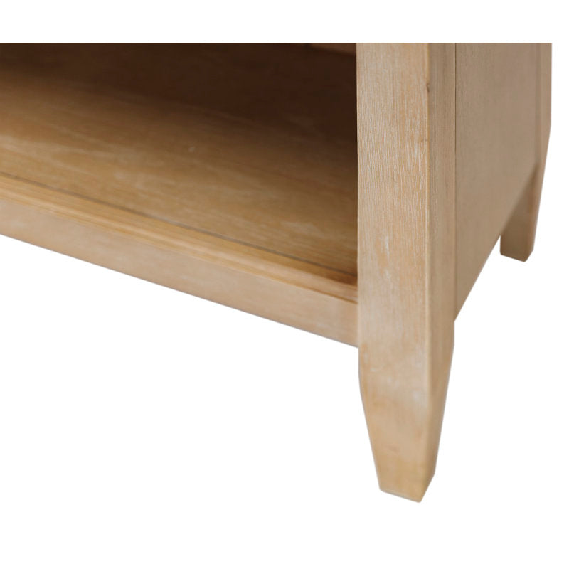 White Oak Library Bookcase