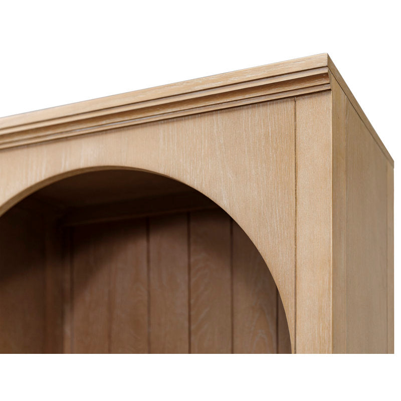 White Oak Library Bookcase